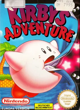 Kirby's Adventure (Germany) box cover front